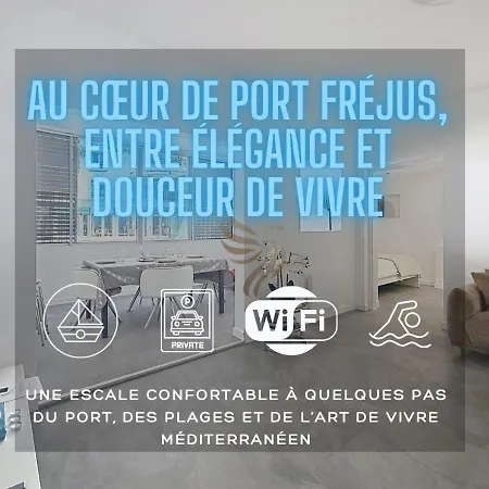 L'instant Nadir 5p 2 Pas Port Garage Wifi * Fréjus